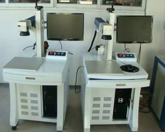 Non-standard laser marking and laser welding